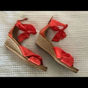 UGG Starla Wedge, size 8, orange